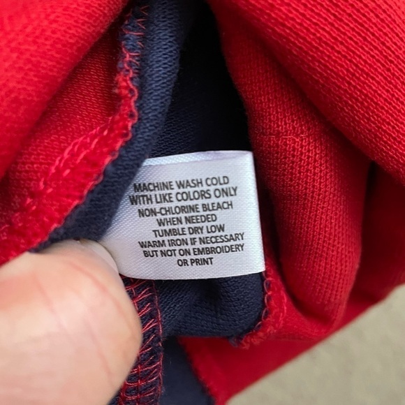 U.S. Polo Assn. Vibrant Red Polo with Navy Accents - Picture 6 of 11